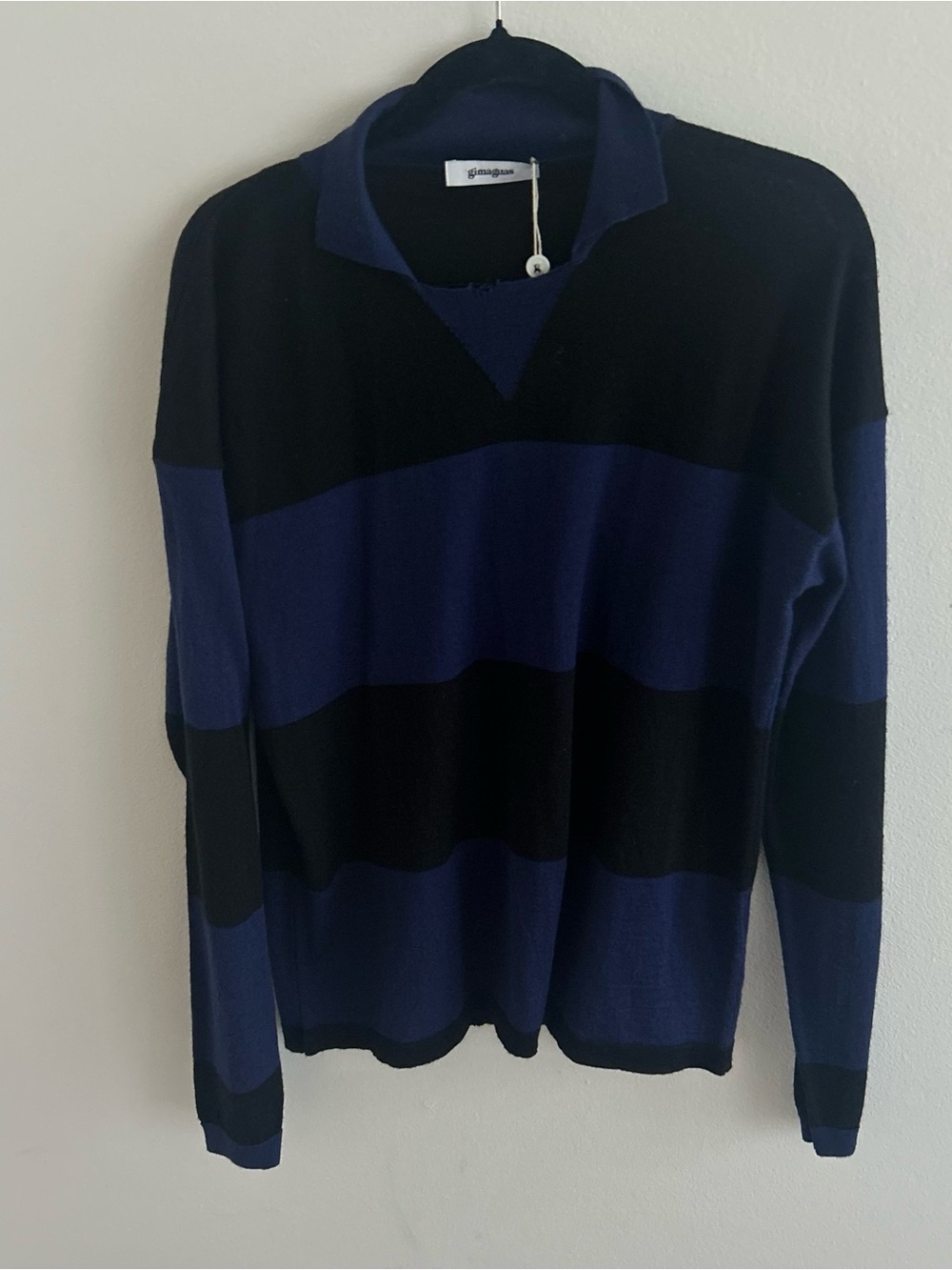 NWT Gimagaus Jess Polo in Navy - Picture 2 of 8